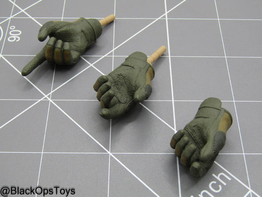 SSO - Russian Federation - OD Green Gloved Hand Set