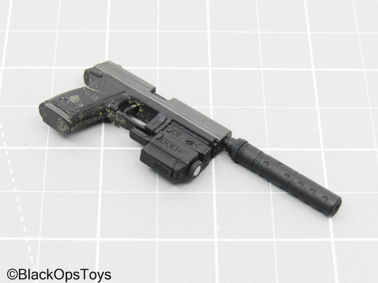 HK Socom Pistol w/Suppressor, Tac Light (DAM Toys)