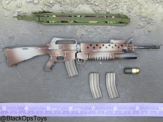 Bravo Two Zero - SAS Patrol Leader - Weathered C7 Rifle w/Grenade Launcher