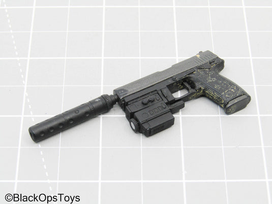 HK Socom Pistol w/Suppressor, Tac Light (DAM Toys)