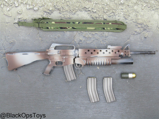Bravo Two Zero - SAS Patrol Leader - Weathered C7 Rifle w/Grenade Launcher