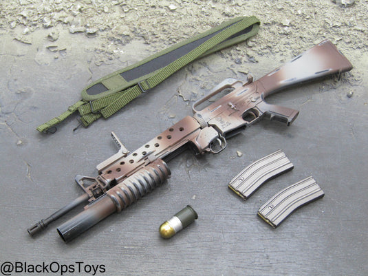 Bravo Two Zero - SAS Patrol Leader - Weathered C7 Rifle w/Grenade Launcher