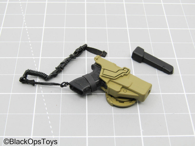 Load image into Gallery viewer, Pistol w/Holster, &amp; Retention Lanyard (READ DESC)
