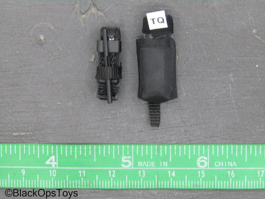Dutch DSI Grenade Launcher Ver - Black Tourniquet w/MOLLE Pouch