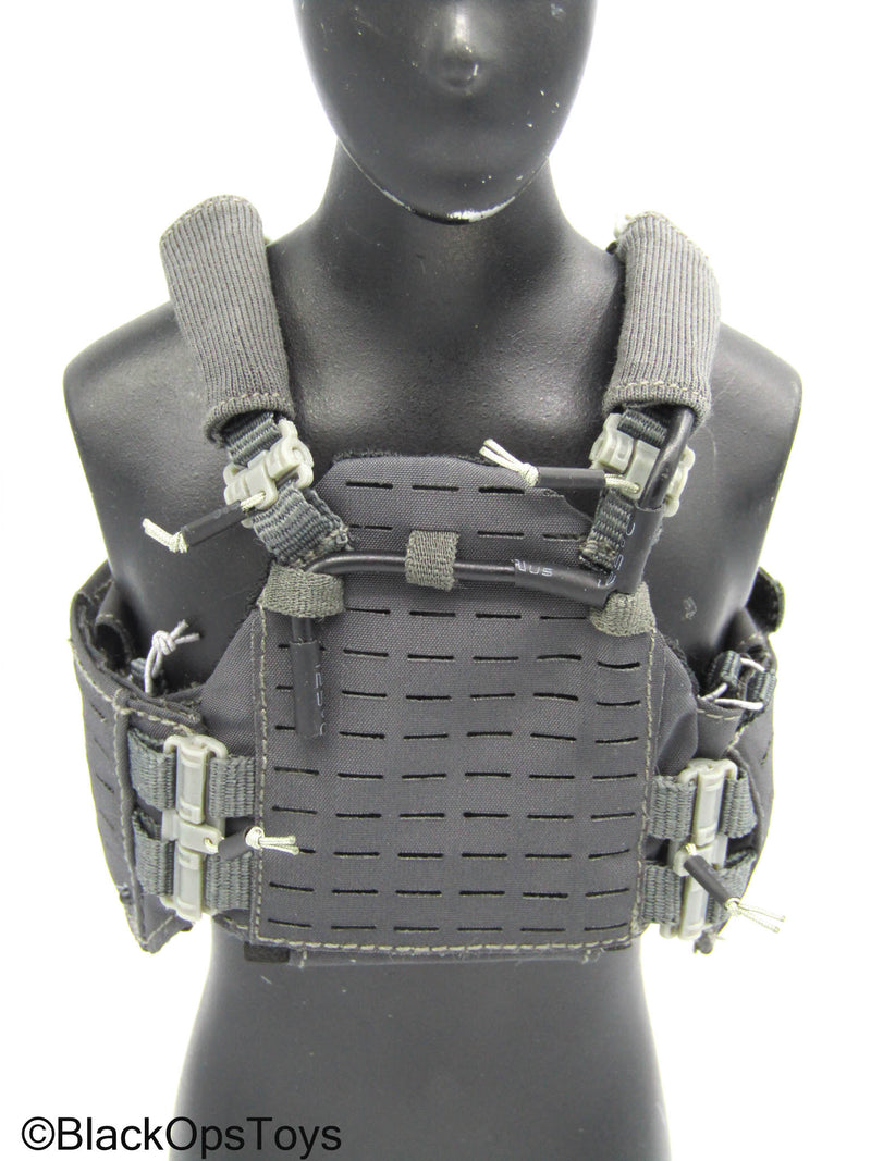 Load image into Gallery viewer, Dutch DSI Grenade Launcher Ver - Grey MOLLE Plate Carrier Vest
