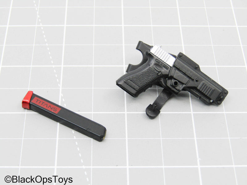 Load image into Gallery viewer, Pistol w/Holster, &amp; Extended Mag
