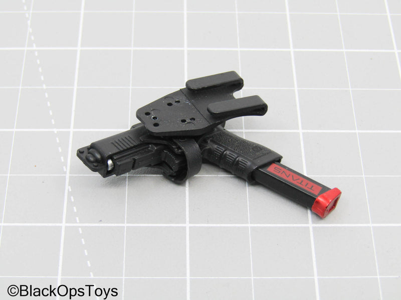 Load image into Gallery viewer, Pistol w/Holster, &amp; Extended Mag
