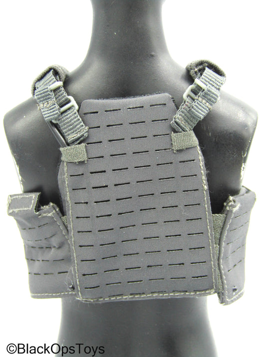 Dutch DSI Grenade Launcher Ver - Grey MOLLE Plate Carrier Vest