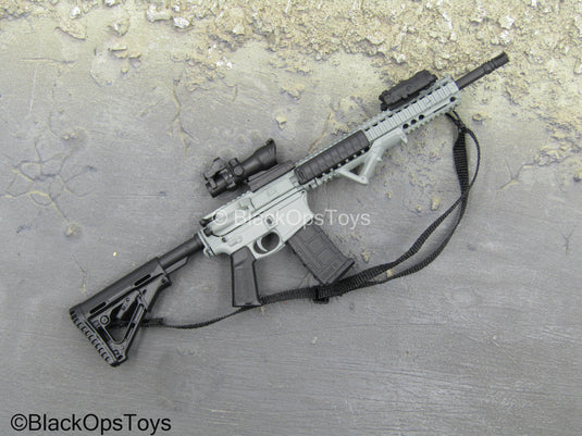 Modern Battlefield Ghost - AR-15 Assault Rifle w/Attachment Set