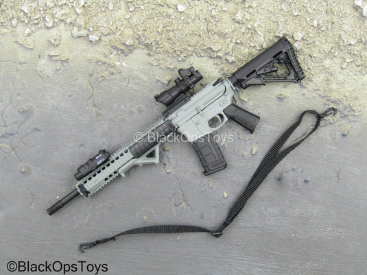Modern Battlefield Ghost - AR-15 Assault Rifle w/Attachment Set