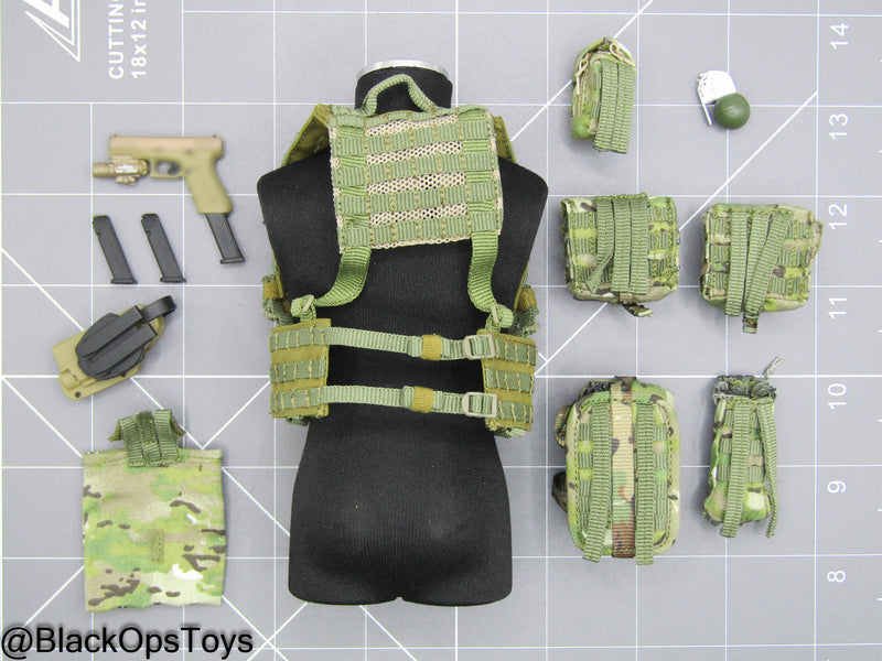 Load image into Gallery viewer, SSO - Russian Federation - Battle Harness Belt w/Pistol &amp; Pouches
