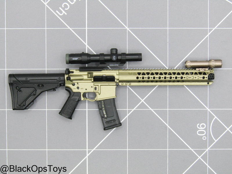 Load image into Gallery viewer, Black &amp; Bronze Rifle w/Attachment Set
