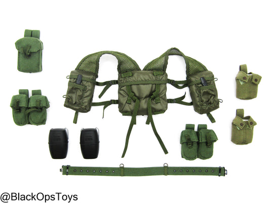 Bravo Two Zero - SAS Gunner - OD Green Combat Vest w/Pouches