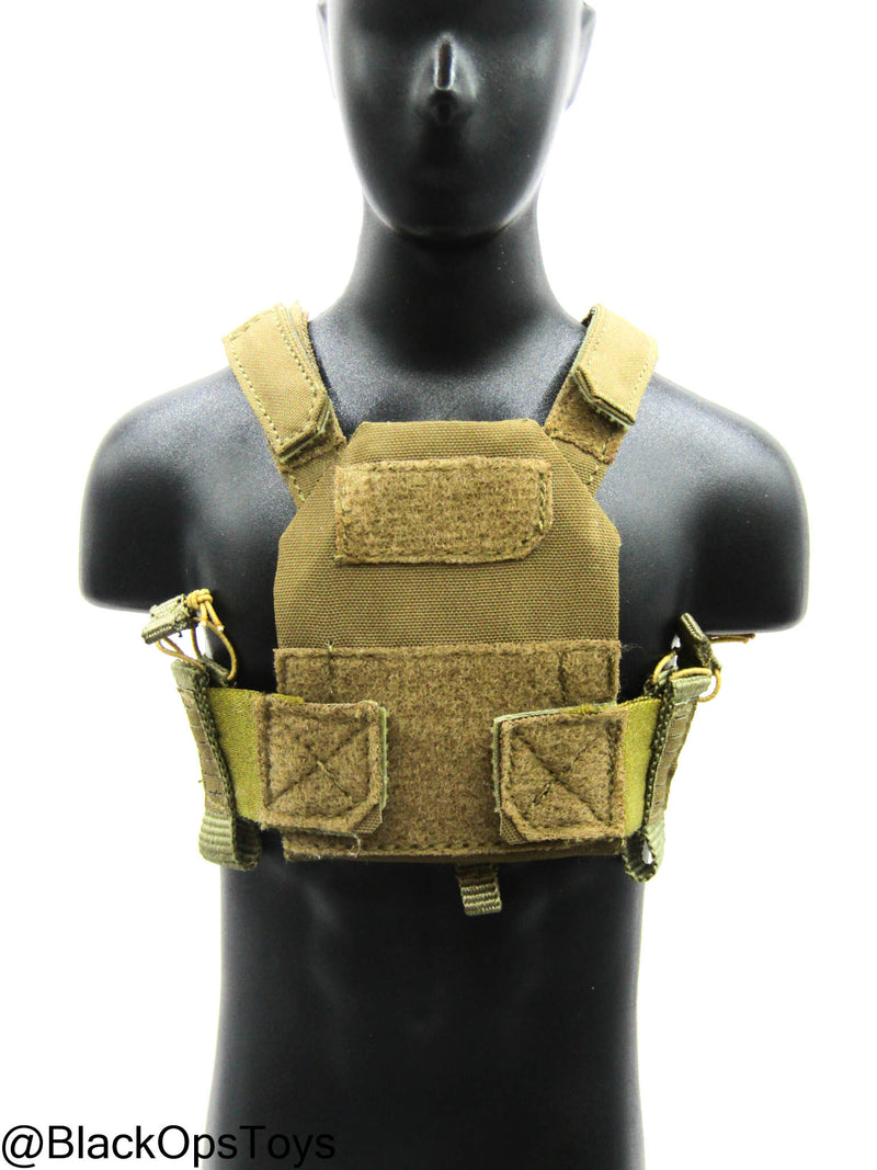Load image into Gallery viewer, PMC - Weapon Specialist - FDE Tan Plate Carrier
