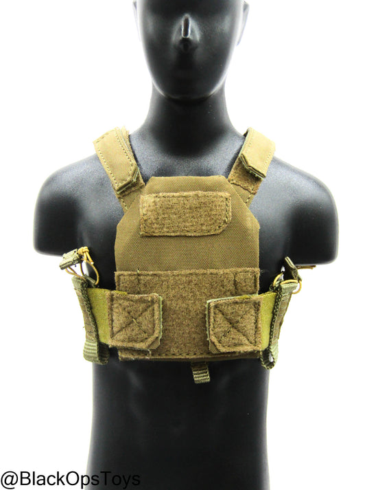PMC - Weapon Specialist - FDE Tan Plate Carrier
