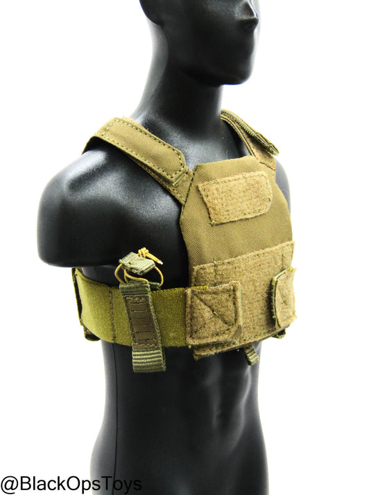 PMC - Weapon Specialist - FDE Tan Plate Carrier