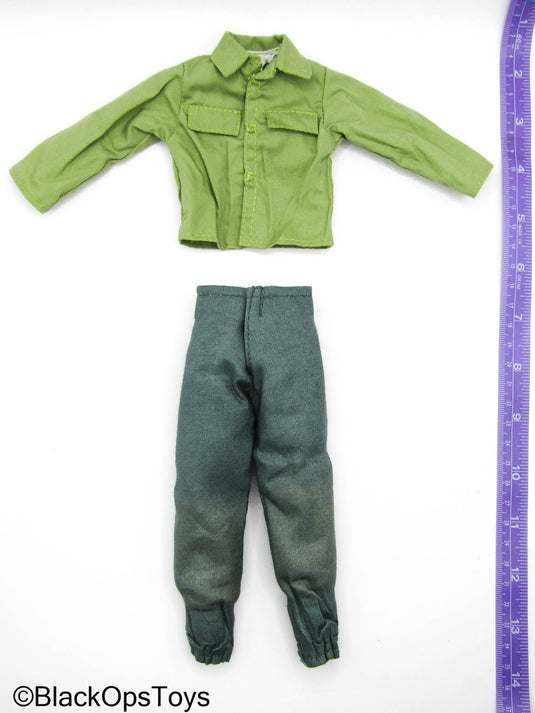 WWII - Green Combat Uniform Set
