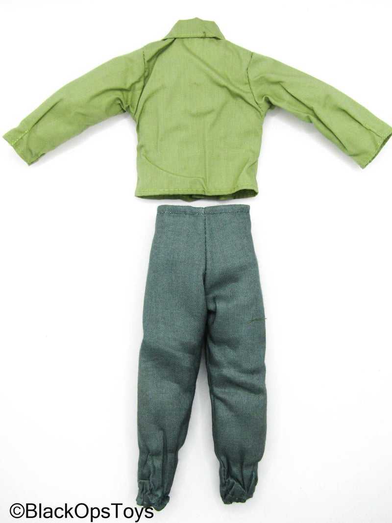 Load image into Gallery viewer, WWII - Green Combat Uniform Set
