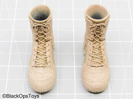 Tan Combat Boots