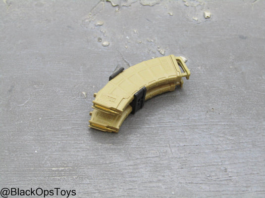 PMC - Weapon Specialist - FDE Tan Magazine Set w/Mag Link