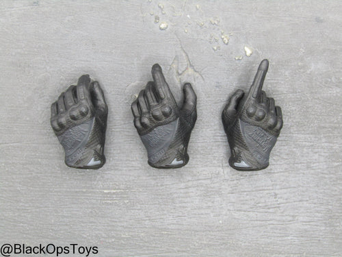 PMC - Weapon Specialist - Black Gloved Hand Set (x3)