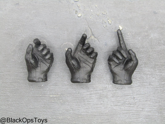 PMC - Weapon Specialist - Black Gloved Hand Set (x3)