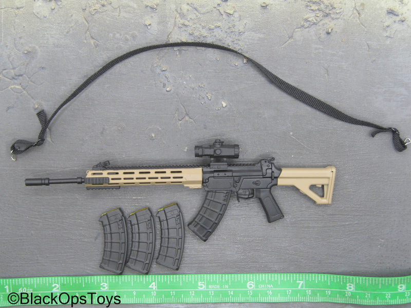 Load image into Gallery viewer, Modern Battlefield - Zimo - 7.62 Assault Rifle w/Sling &amp; Scope
