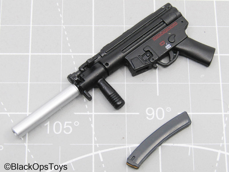 Load image into Gallery viewer, Black Metal MP5 w/Suppressor

