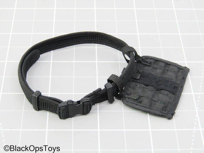 Load image into Gallery viewer, Black Belt w/MOLLE Utility Pouch
