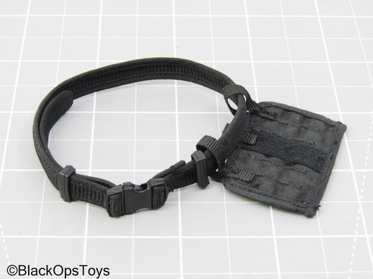 Black Belt w/MOLLE Utility Pouch