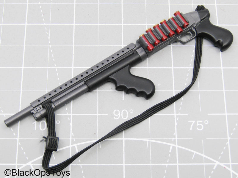 Load image into Gallery viewer, Remington M870 Shotgun w/Side Saddle Shell Holder &amp; Ammo (Dragon)
