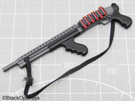 Remington M870 Shotgun w/Side Saddle Shell Holder & Ammo (Dragon)