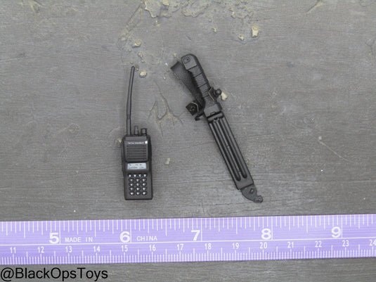 OSN Saturn Police - Bayonet w/Sheath & Radio Set