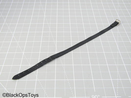 Black Leather Like Belt
