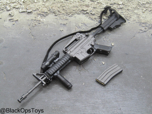CAR-15 Assault Rifle w/PEQ, Foregrip & Sling