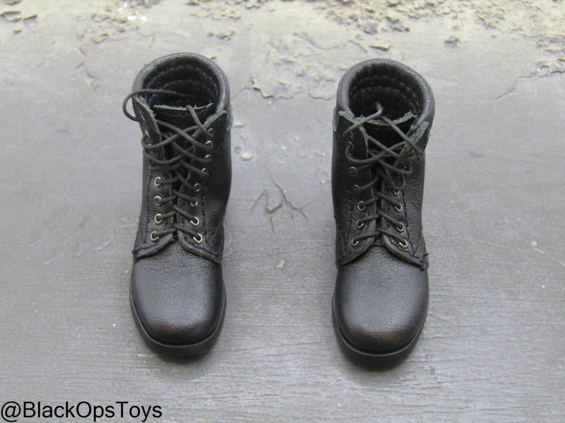 Load image into Gallery viewer, Spetsnaz GRU 1999 - Black Leather Like Boots (Foot Type)
