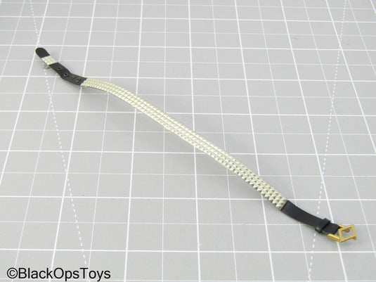 Metallic Snake Scale Belt