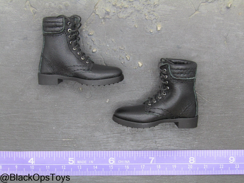 Load image into Gallery viewer, Spetsnaz GRU 1999 - Black Leather Like Boots (Foot Type)
