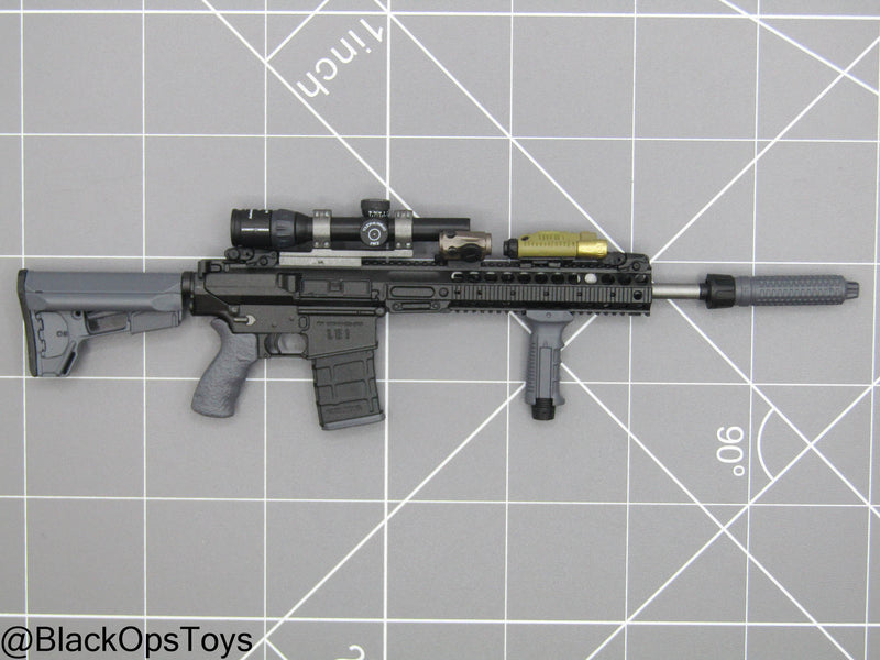 Load image into Gallery viewer, Black AR15 Rifle w/Attachment Set
