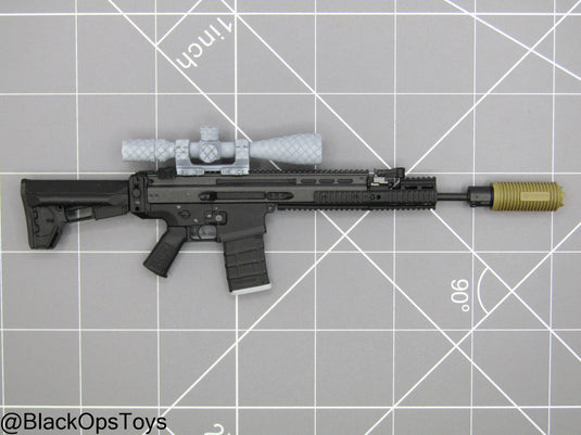 Black MK17 MOD0 Rifle w/Attachment Set