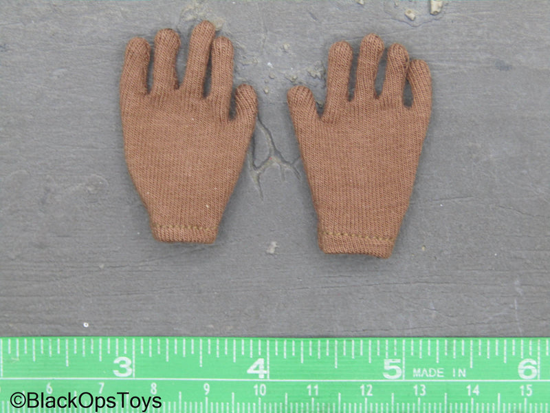 Load image into Gallery viewer, Dark Brown Gloves
