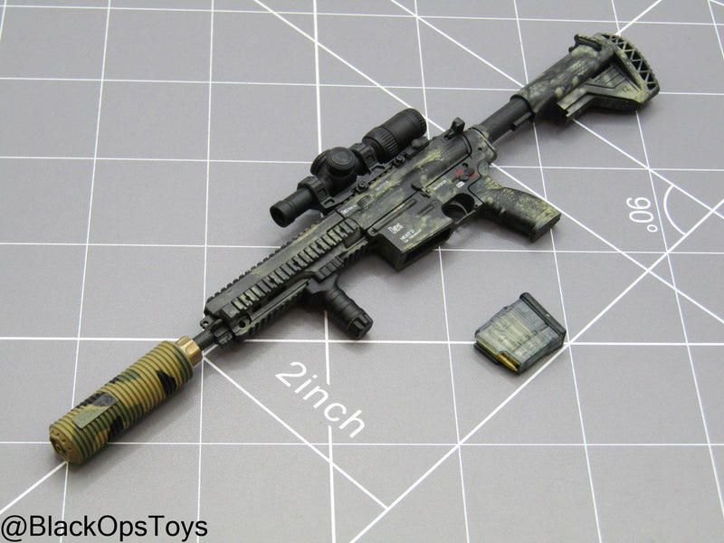 Load image into Gallery viewer, Camo HK 417 Rifle w/Attachment Set
