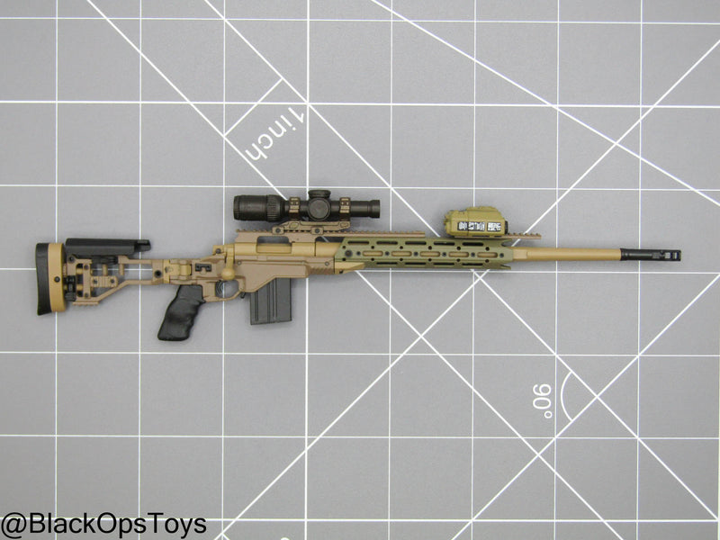 Load image into Gallery viewer, Tan Sniper Rifle w/Attachment Set
