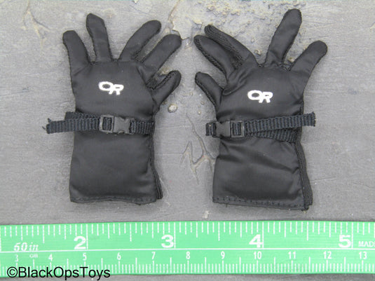 Black Padded Cold Weather OR Gloves