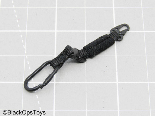 Black Single Point Sling w/Carabiner