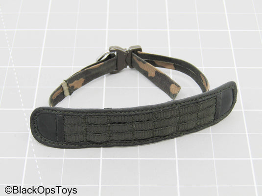 Dark Green Camo Belt w/Black Belt Pad