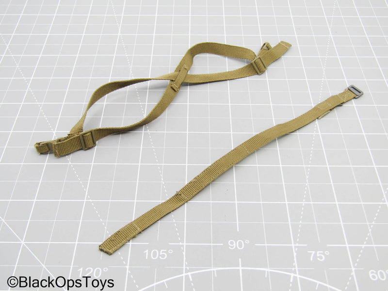 Load image into Gallery viewer, Olive Green Belt w/Dual Attachment Sling
