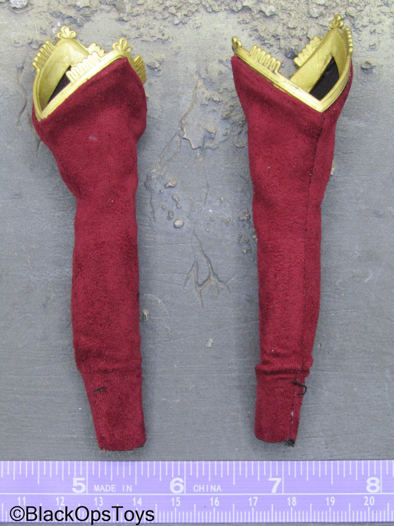 Load image into Gallery viewer, The Witcher - Ciri - Red Female Socks (Peg Type)
