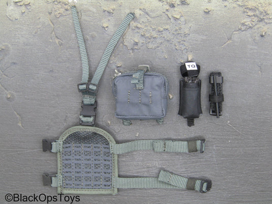 Dutch DSI Sniper Version - Grey Drop Leg MOLLE Panel w/IFAK Kit