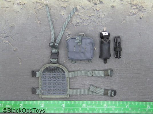 Dutch DSI Sniper Version - Grey Drop Leg MOLLE Panel w/IFAK Kit